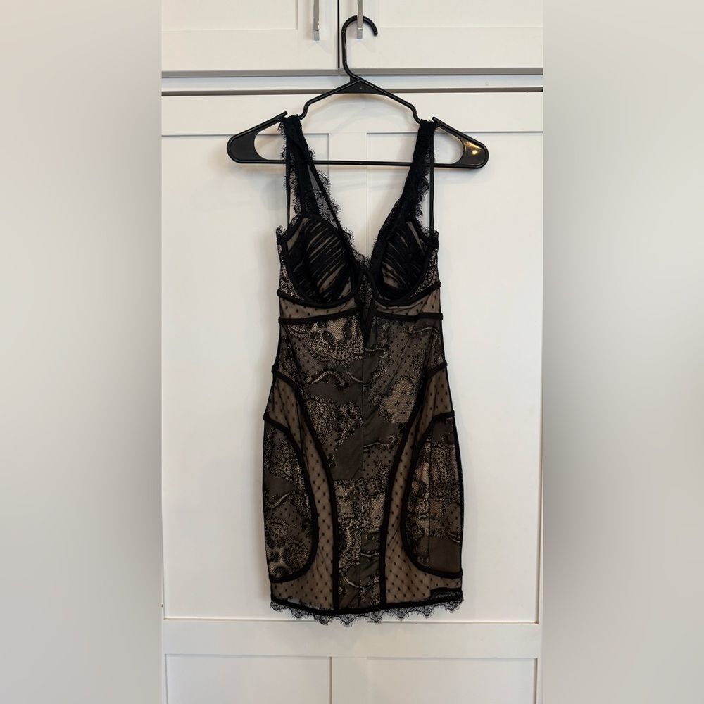 Bebe sexy black dress size XS